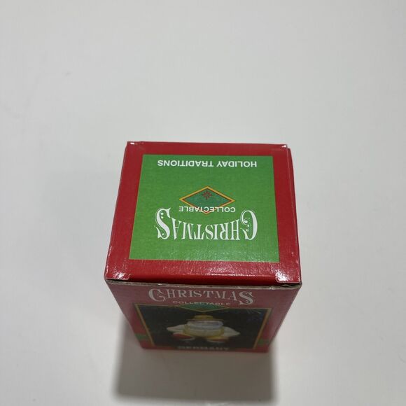 Vtg  Christmas Collectable Germany Santa Ornament Santas Around World 1995 NIB - Picture 2 of 2